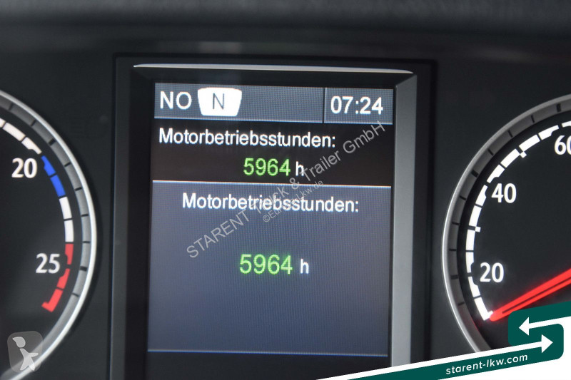 Camion Scania R580 V8 6x4 alfinger Kabinenkran...