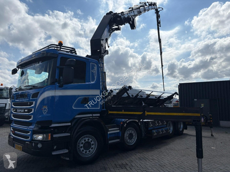 Camión Scania R 490 + HMF 5020 - 6X EXT. + JIB...
