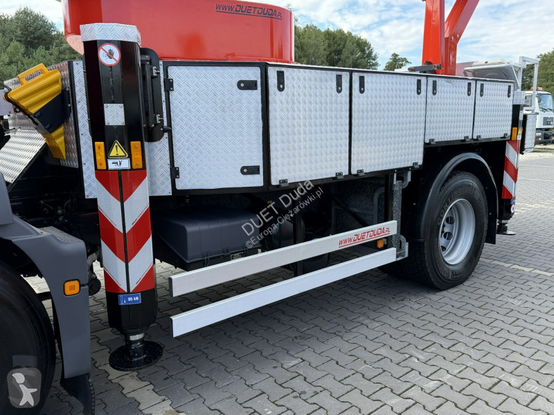 Kamion MAN TGM 18.340 Zwyżka BISON Palfinger 35...