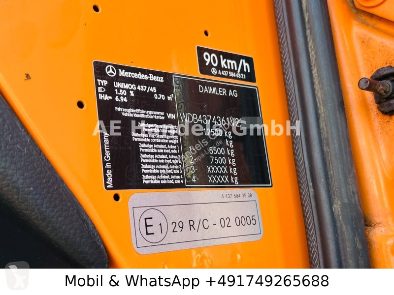 Kamion Unimog UNIMOG 437/45 DoKa 4x4...