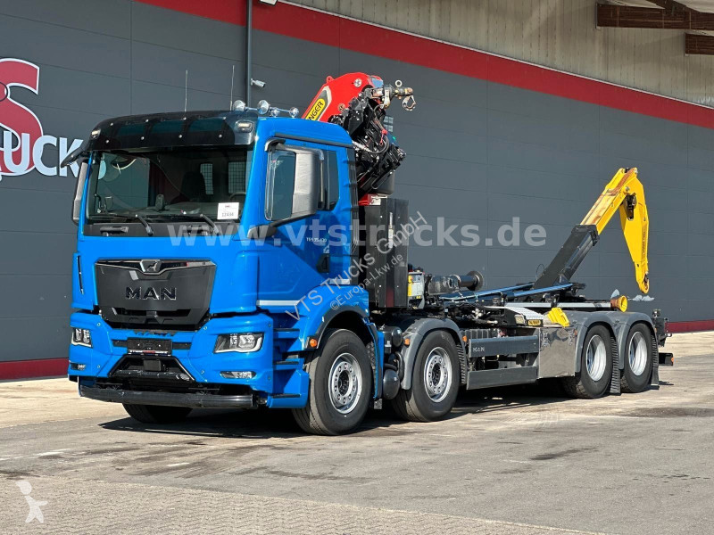 Camión MAN 35.430 8x4 BL Palfinger PHT20 &...