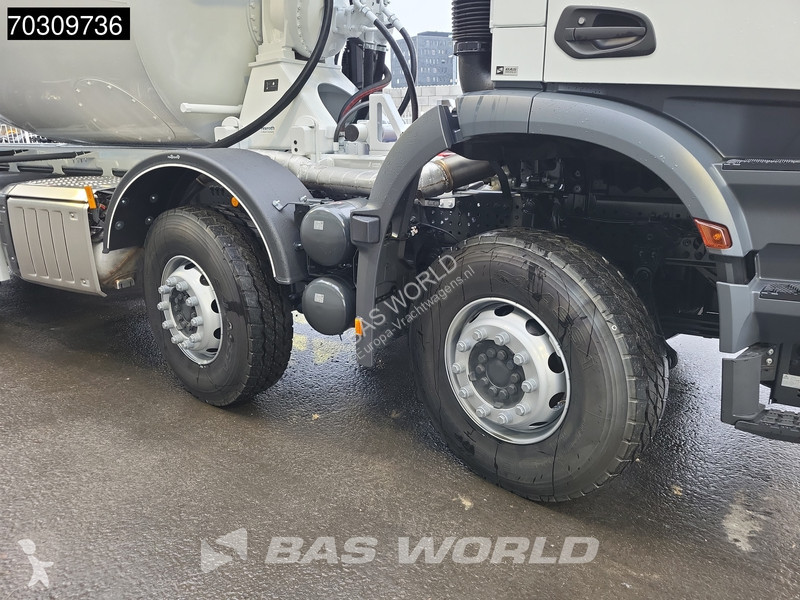 Camión Mercedes 4142 8X4 NEW! 12m3 Stetter...