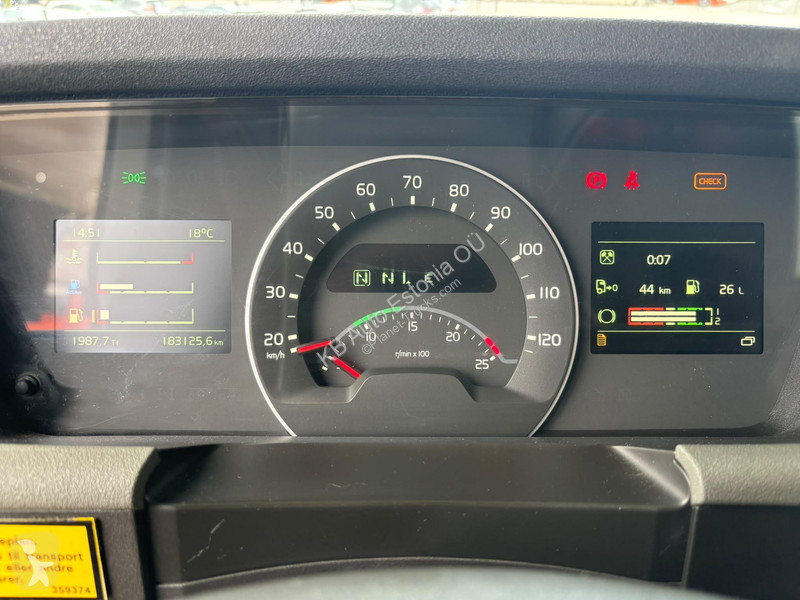 Volvo 540 6x4 RETARDER / BOX L=4449 mm truck
