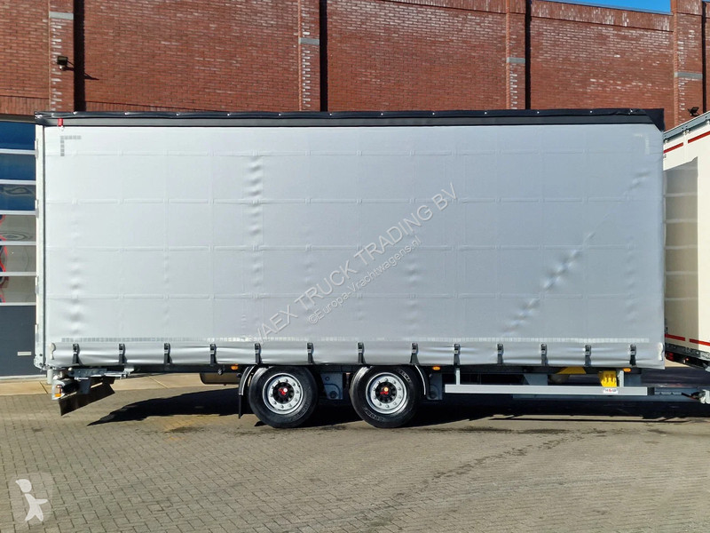 Camion MAN TGX 6x2 - Tautliner - H&W trailer -...