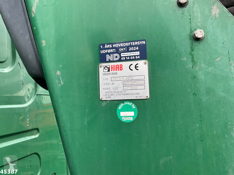Camion Scania 490 8x4 Euro 6 Hiab 24 Tonmeter...