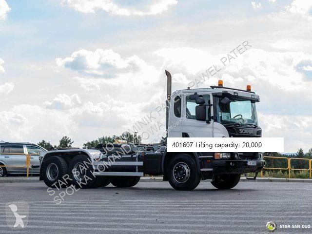 Camion Scania P410 6x4 Hyva Lift 20.53.S hooklift