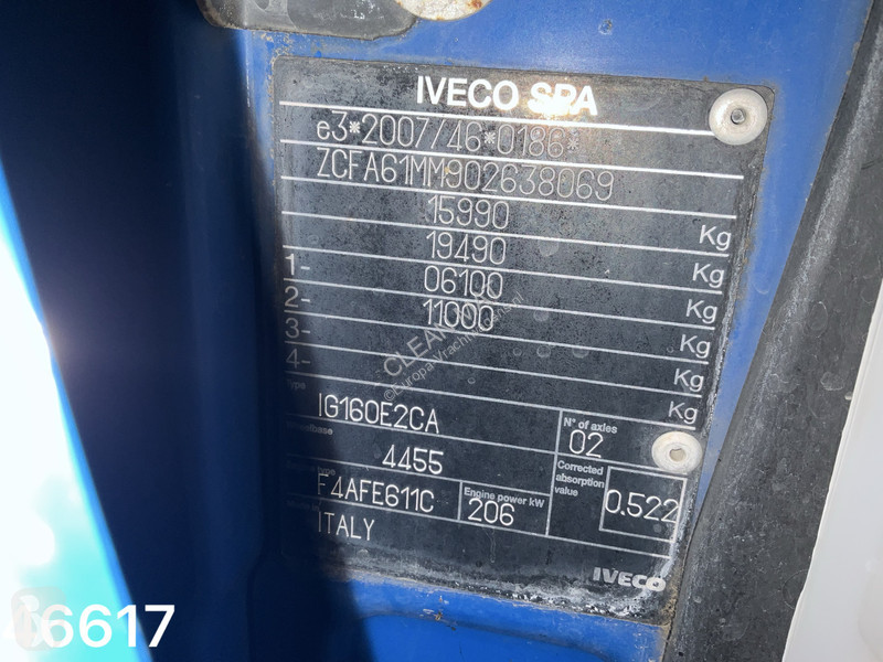 Camión Iveco ML160E28 Euro 6 Hyvalift...