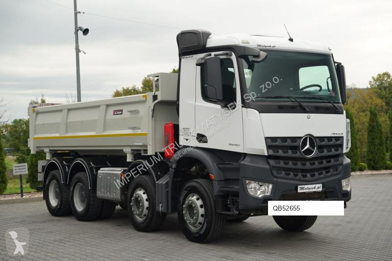 Камион Mercedes AROCS 3240 / 8x4 / WYWROTKA -...