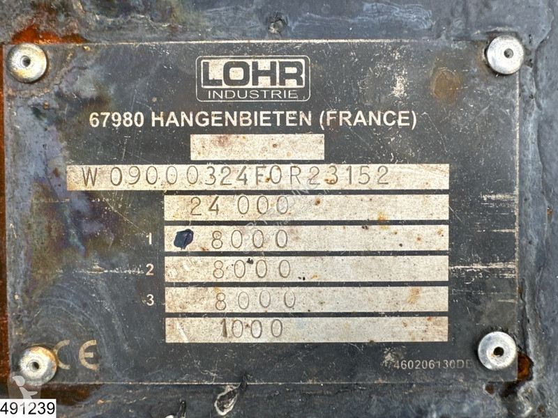 Ciężarówka Volvo 480 6x2, EURO 5, Lohr,...