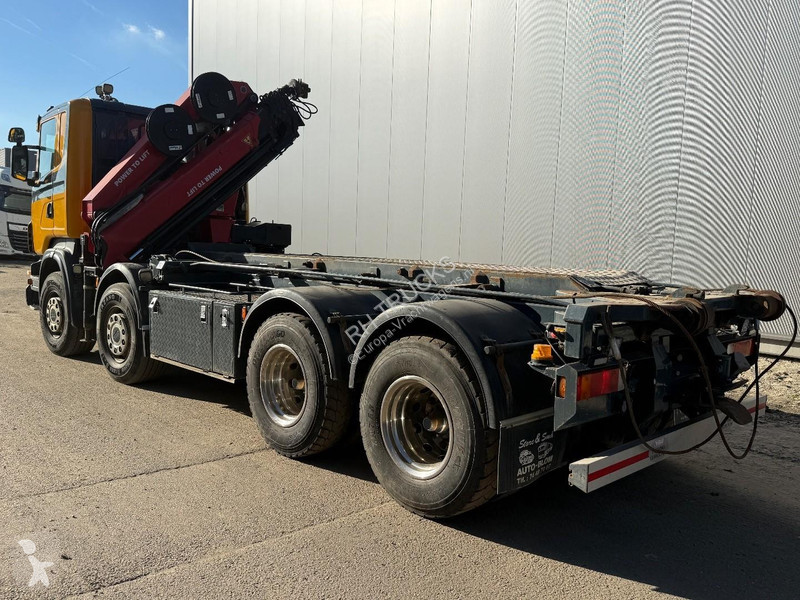 Scania R480 8X4 + HMF 2620K5 + CABEIFT + REMOTE...
