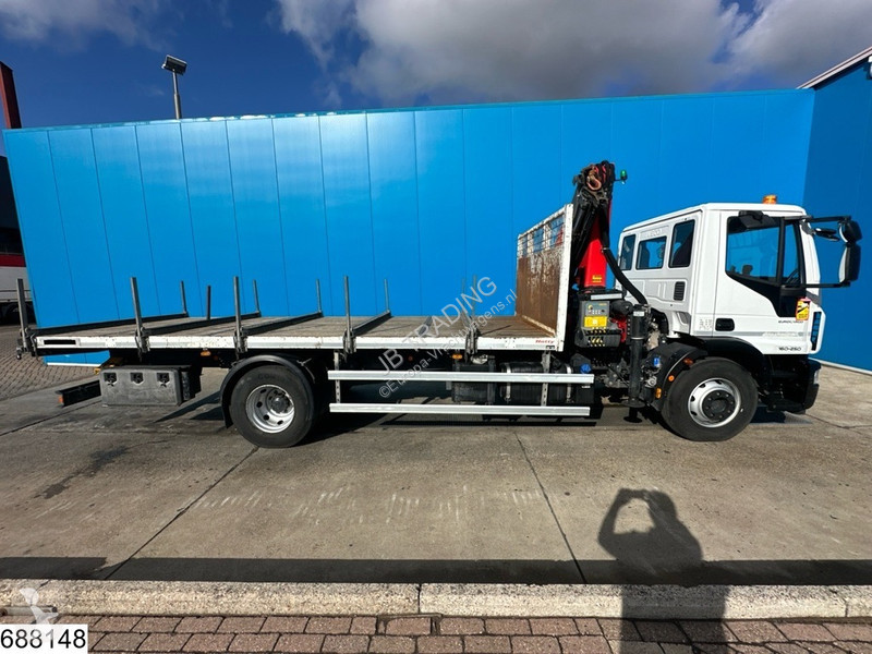 Iveco 160-250 EURO 6, bladvering, Palfinger truck