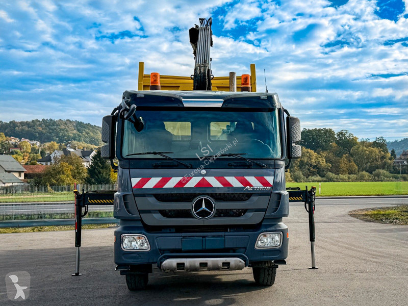 Kamion Mercedes ACTROS * KIPPER 4,80 + KRAN / 6x4