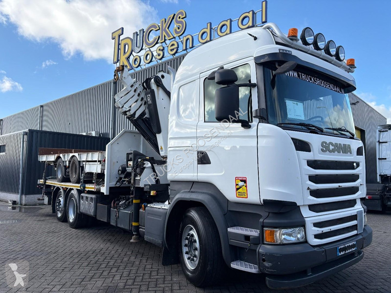 Vrachtwagen Scania R 450 + HIAB 422 E-6---6X...