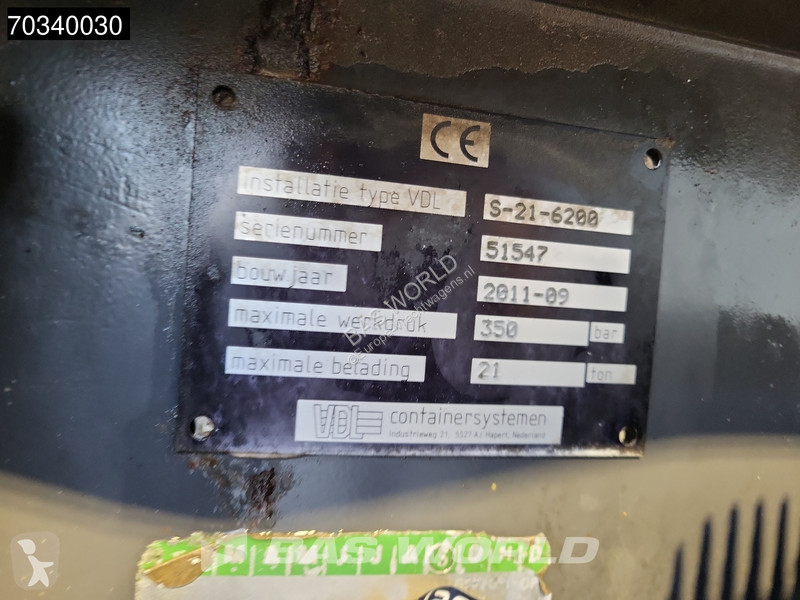 Kamion DAF 410 6X2 NL-Truck VDL S-21 6200...