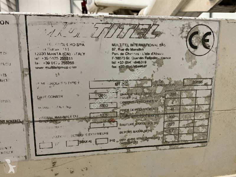 Kamion Renault 120 + multitel mt202