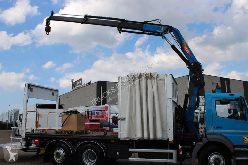 Camion Mercedes 2533 + 14t crane + 6x2 + REMOTE...