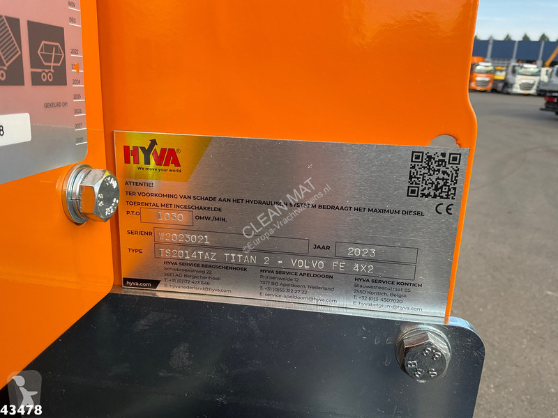 Kamion Volvo 350 Hyva 14 Ton portaalarmsysteem