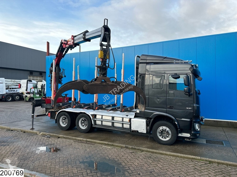 Camion DAF 530 6x4, Wood transport, Retarder,...
