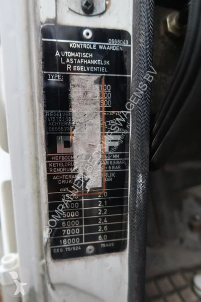 Lastbil DAF FAS - 1989 - Side Tipper - Oldtimer