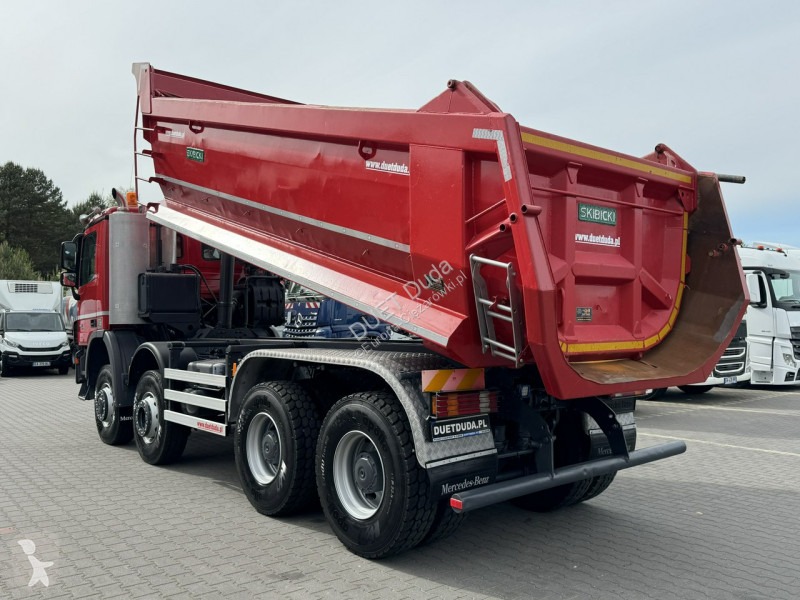 Camion Mercedes 4141 8x6 Wywrot SKIBICKI...