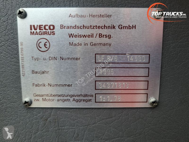 شاحنة Iveco 75E14 600 ltr watertank -...