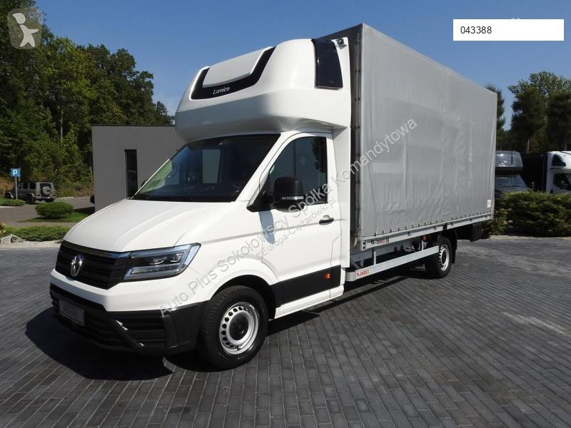 Furgoneta Volkswagen CRAFTER PLANDEKA 10 PALET...
