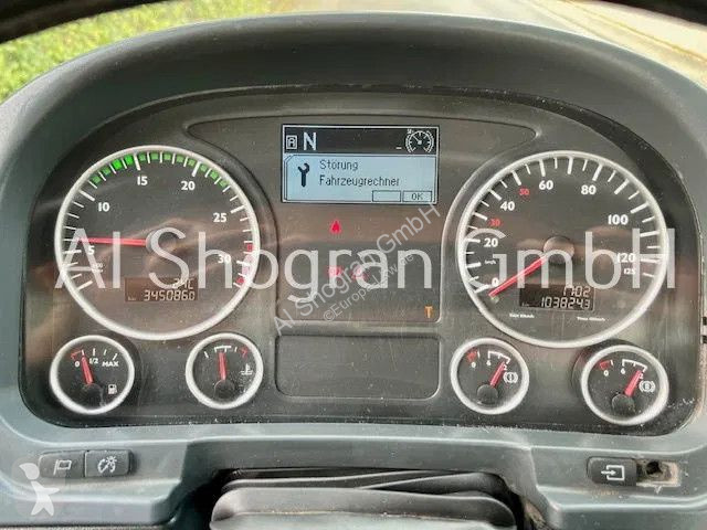Camion MAN 12.250 Absetzkipper Heimann Mit...
