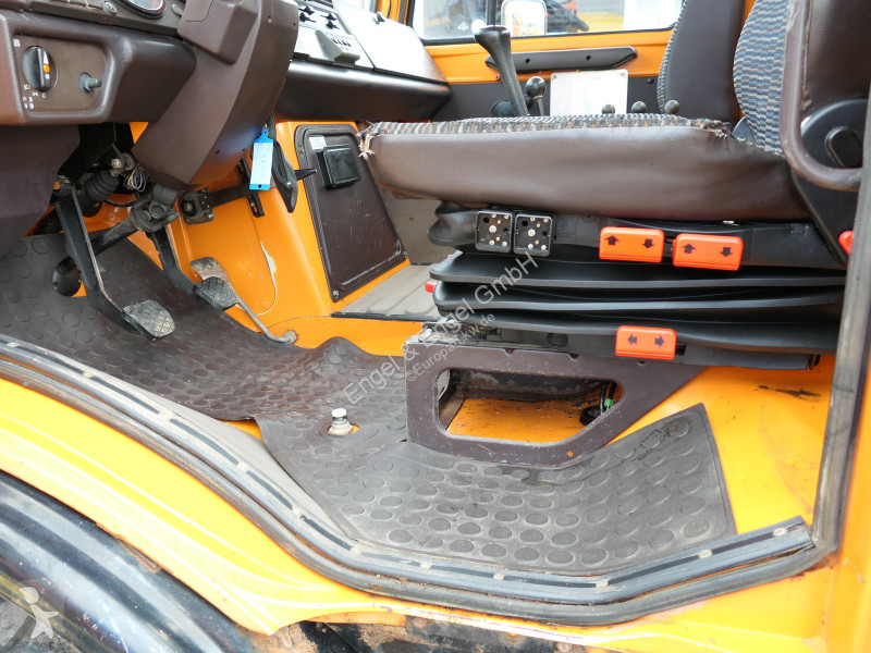 Camion Unimog U1450 Palfinger PK 105B AHK...