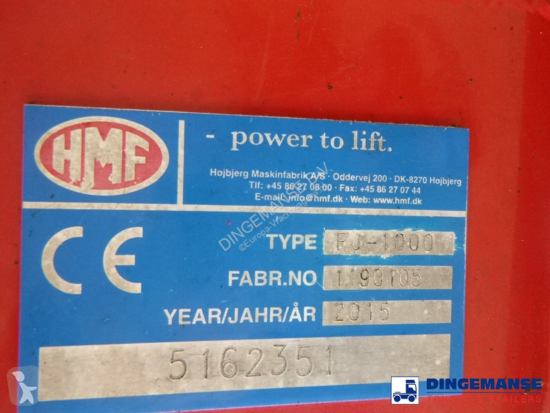 Camion Volvo FM 500 8x4 + HMF 5020 K6 + Jib...