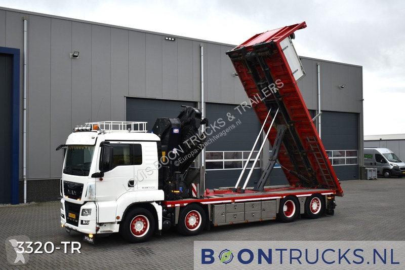 Camion MAN 440 8x2 + HMF 5020-K6 + FJ1000K4 |...