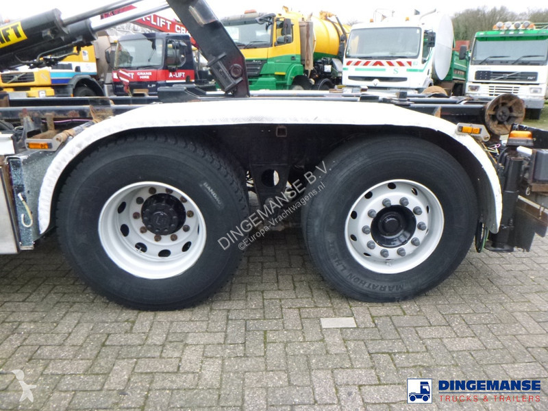 Kamion DAF 85410 8x2 Hyva container hook + crane