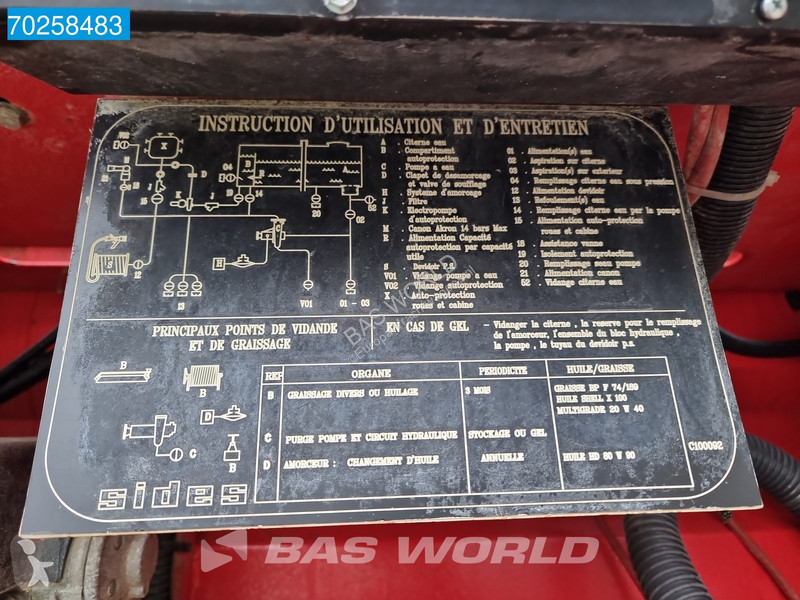 Camion Renault 4X4 Renault / Thomas Sides 6000...