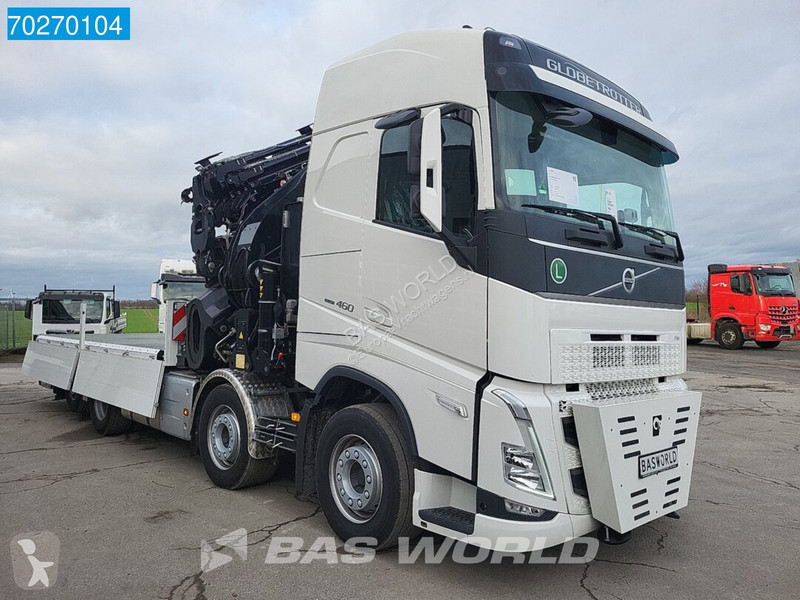 Camion Volvo FH  8X2 Effer 1000 9S + 6S Kran +...