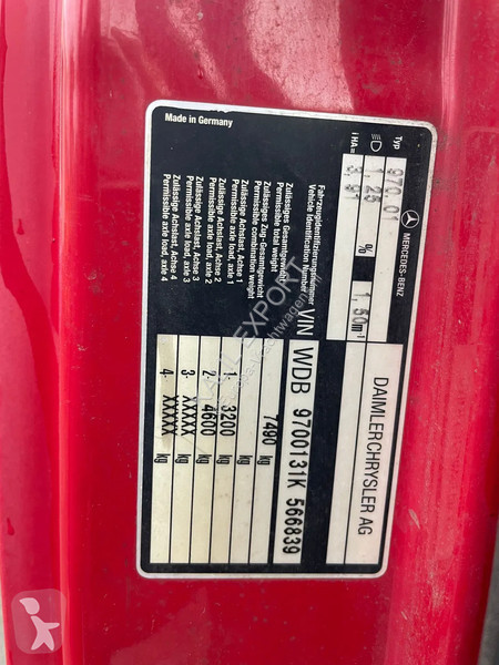 Vrachtwagen Mercedes 815 Recovery Truck Manual...