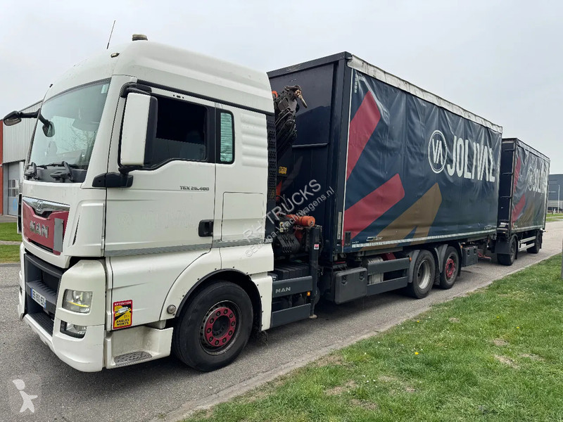 Camión MAN TGX 6X2 - EURO 6 + PALFINGER PK20002...