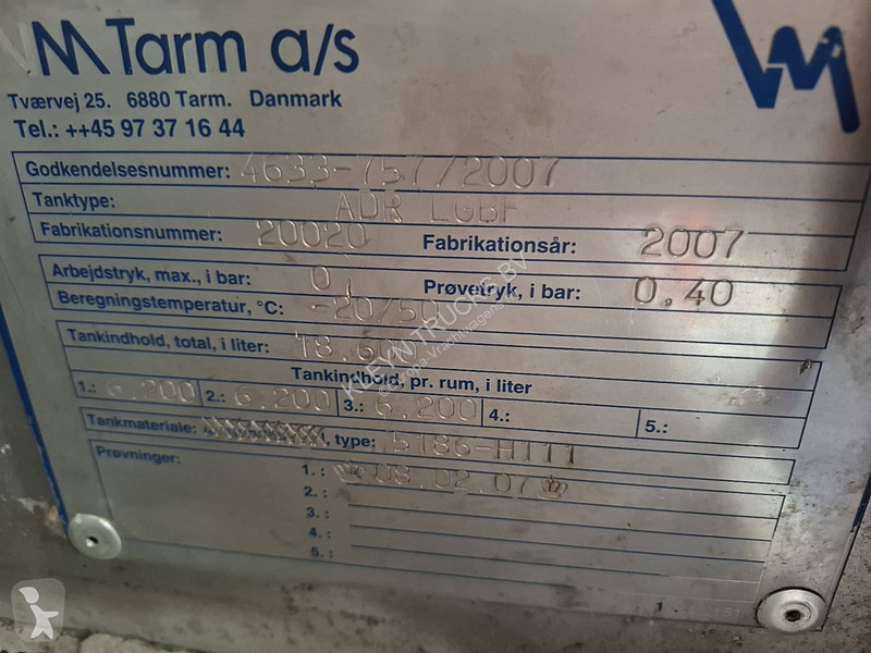 Vrachtwagen Scania R480 6X4 WATER 18600 TR
