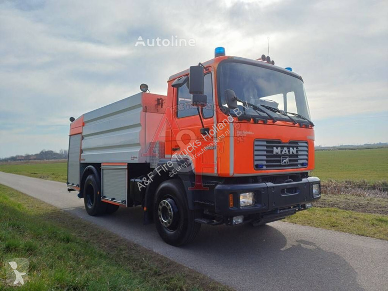 Kamion MAN Rosenbauer Brandweer, Firetruck,...