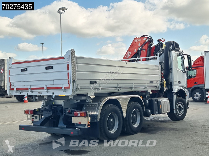 Kamion Mercedes 3348 6X4 Fassi F255A2.24 Kran...
