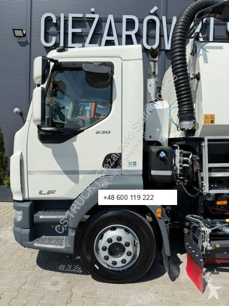 Vägmaskiner DAF LF 15.230 Euro 6 // zamiatarka...