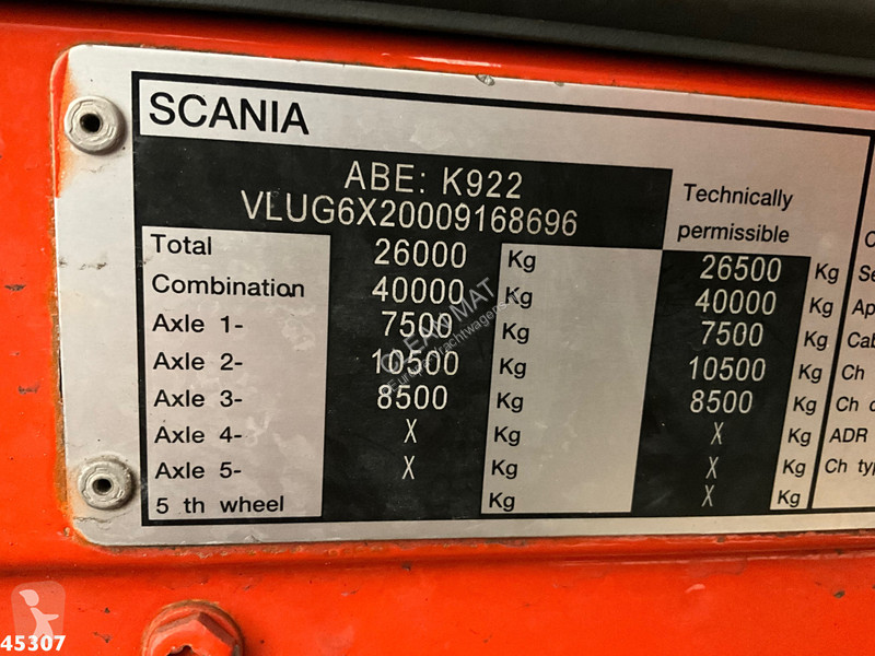 Camion Scania 440 6x2 Meiller 16 Tons...