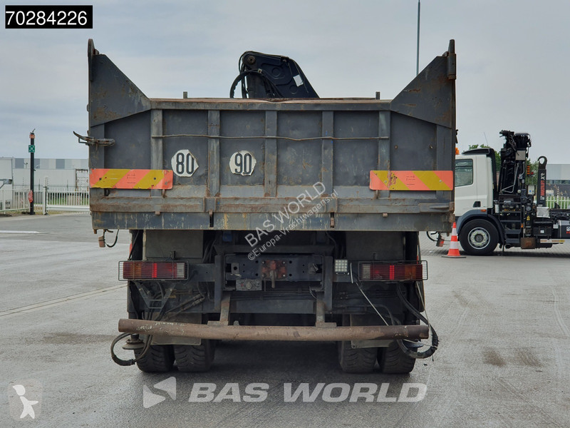 Camion Scania P94 6X4 Hiab 330-4 Kran Crane 9m3...