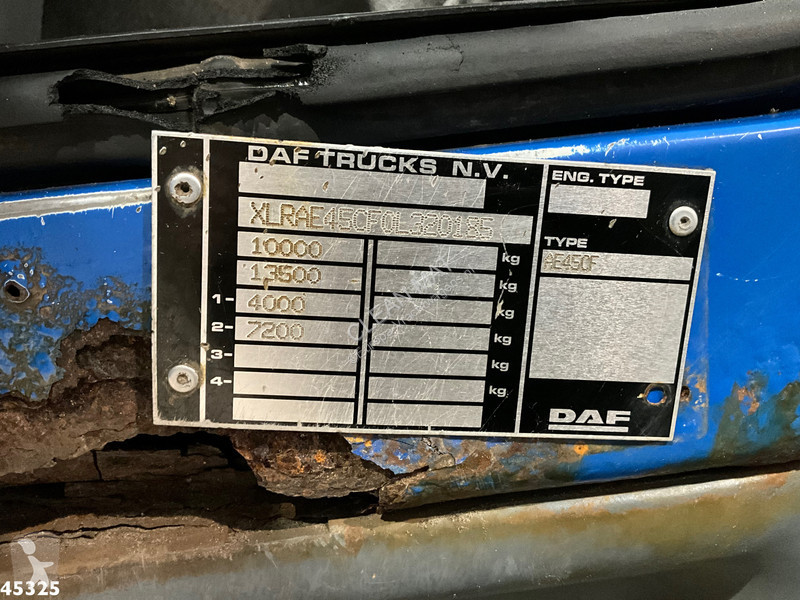 Camión DAF LF 180 HMF 7 Tonmeter laadkraan