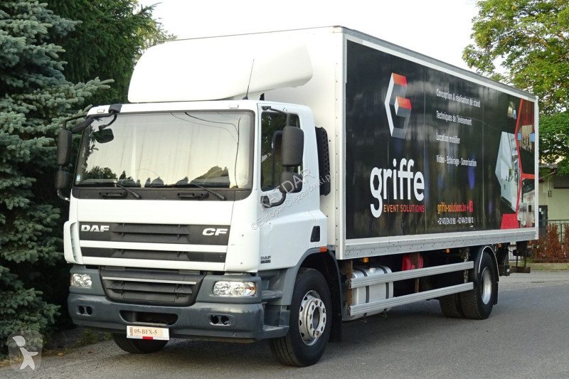 Lastbil DAF 65300 Euro 5 kontener 21 pal, winda...