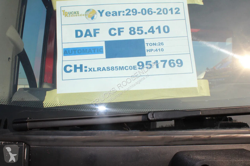 Camion DAF 85410 + EURO 5 + EXTENDABLE PLATFORM...