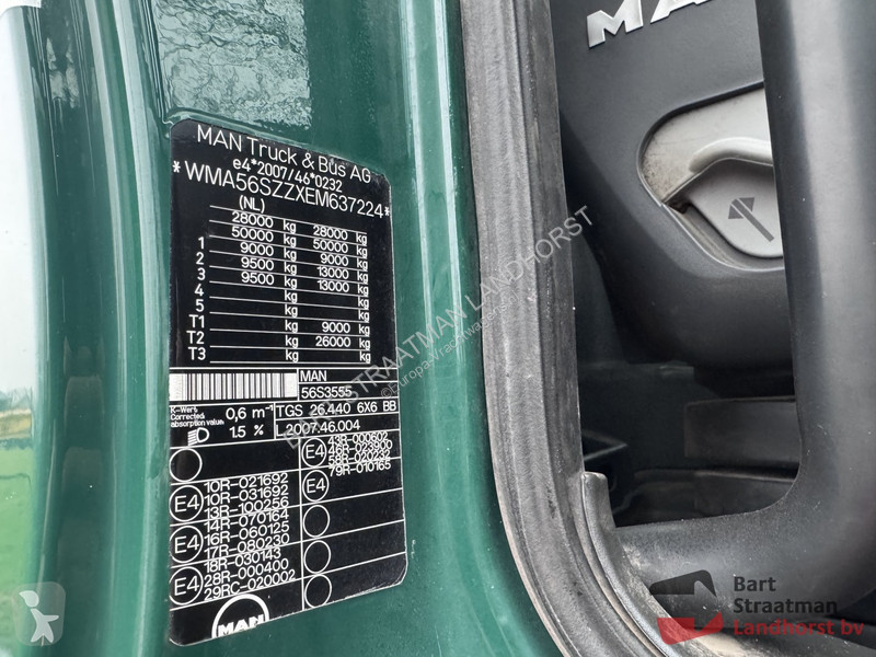 Lastbil MAN TGS 6x6 Euro 6 met 2 zijden kipper...