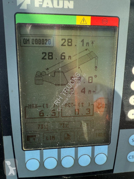 Camion Scania P380 8X4 + FAUN HK40 + FLYJIB +...
