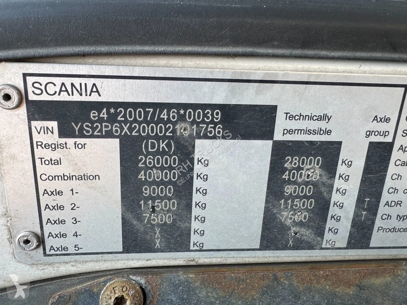 Camion Scania P280 6X2 SCHMITZ BOX + ZEPRO...