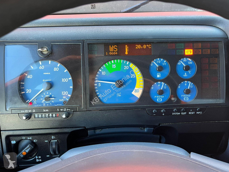 Kamion Mercedes 1828 4x2 FULL STEEL / BOX...