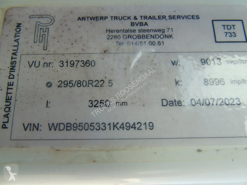 Kamion Mercedes 1923 + 8.800 liter INOX +...