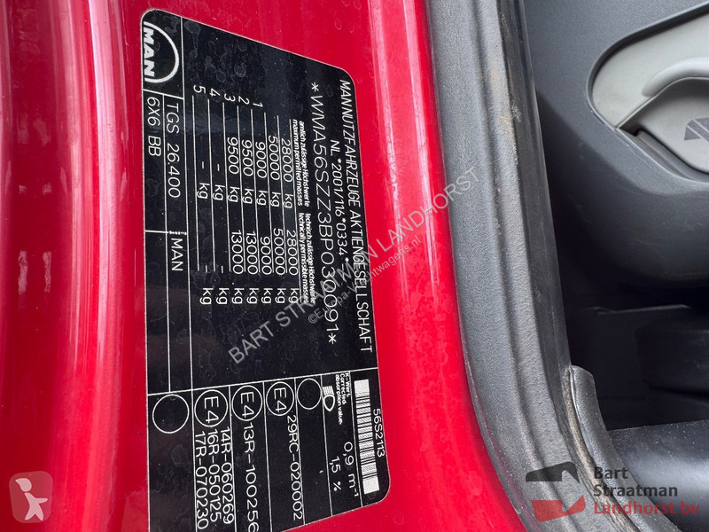 Kamion MAN 26.400 6x6 Euro 5 with 2-sided...